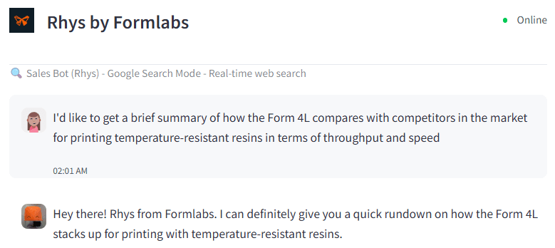 Formlabs Hackathon: Sales & Services AI Agents thumbnail